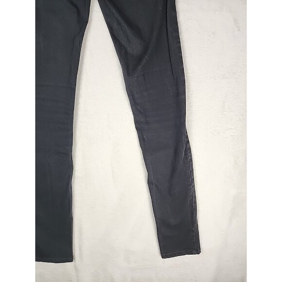 Cheap Monday Second Skin Very Stretch Ladies Skinny Black Jeans Size W 26 L 32 - Picture 8 of 14